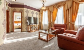 Гостиница «Моя Глинка» Самарская область Люкс 2-местный 2-комнатный (с джакузи), фото 2_1