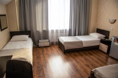 Отель «Саяногорск» Республика Хакасия Стандарт с тремя отдельными кроватями