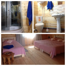 Спортивно-туристическая база «Фанат» Алтайский край 2-местный номер в гостинице, фото 3_2