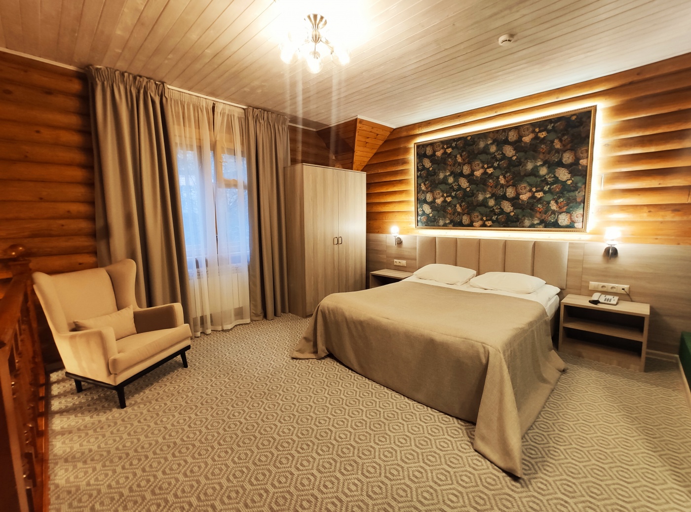  Дачный отель «Истра Holiday» Московская область Таунхаус с одной спальной комнатой