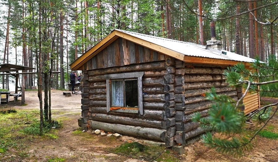 Русский лес великий новгород. Карелия Топозеро изба Лесная. Карелия изба Таежная. Лесные избушки в Карелии. Изба в тайге Карелии.