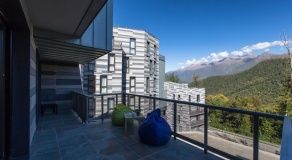  Апарт-отель «Skypark» Краснодарский край "Улучшенные апартаменты со спальней и видом на горы", фото 5_4