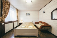 База отдыха «Седьмой Берег» Тверская область 2-местный номер с 1 кроватью и собственной ванной комнатой