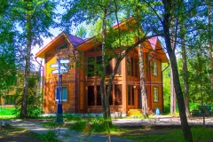 Парк-отель «Голубые Ели» Иркутская область Коттедж