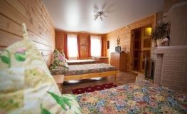  Отель «Русский дом» Иркутская область Комната с тремя кроватями , фото 4_3