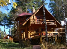 Гостевой дом «Лесной коттедж» Иркутская область Коттедж «Солнечная палуба»