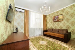  Отель «Эмеральд» Краснодарский край Люкс 2-комнатный с балконом, фото 2_1
