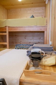 База отдыха «Айбарка» Республика Алтай Стандартный четырехместный с дровяной печью, фото 3_2