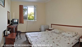  База отдыха "Торнадо" Краснодарский край 2-х местный 1-но комнатный номер стандарт (Корпус № 1), фото 2_1