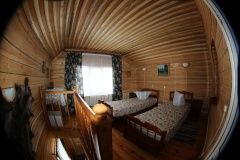  Лесной отель «Голубино» Архангельская область 3-местный коттедж, фото 3_2